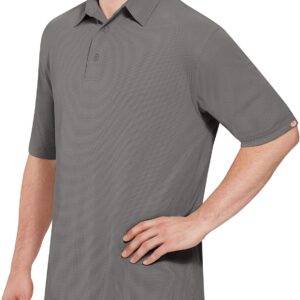 Red Kap Men's Standard Short Sleeve Knit Polo