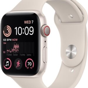 Apple Watch Se (2nd gen) (GPS + Cellular, 40 mm) – Starlight …
