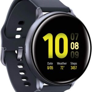 Samsung Galaxy Watch Active2 (44 mm), Aqua Black, American version …