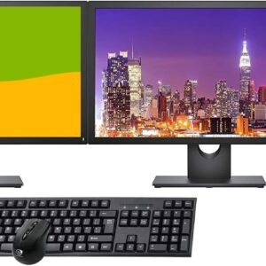 Dell Optiplex 7010 PC, 2 x 24 FHD MONITORES Dell, Wireless Ke …