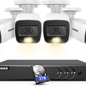 ANNKE 8CH 3K Security Camera System with Audio/Mic, 3K Lite …