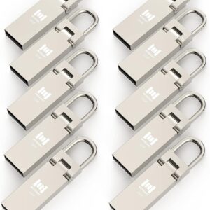 Mossdart 32GB Usb2.0 Flash Drive, Fat32 Metal Memo …