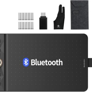 Bluetooth Drawing Tablet Gaomon Wh851 8 x 5 inches graphics …