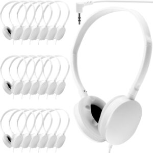 Konohan Kids Bulk headphones for classroom school 18 pack cl …