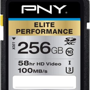 PNY 256GB Elite Performance Class 10 U3 SDXC Flash memory CA …