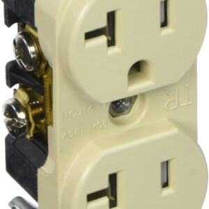 Leviton TB20-I 20-Amp of 125 volts NEMA 5-20R, 2p, 3W, Tamper-R …