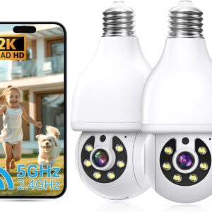2K 5G and 2.4G Safety Chamber Wi -Fi security cameras …