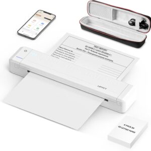 HPRT Wireless portable printer to travel, thermal without ink B …