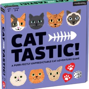 MUDPUPY CAT-ATIC! Board game: exciting cat board game for …