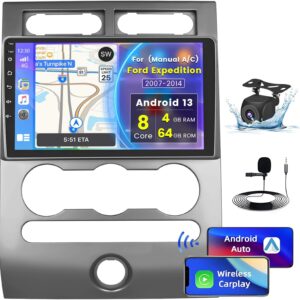 ROINVOU 8 4+64G Radio Android Update for Ford Expedit …