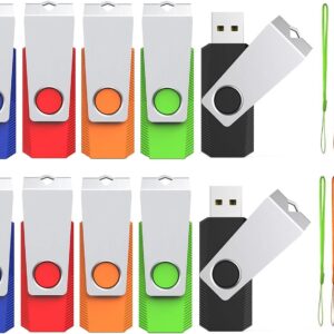 1 GB Flash Drive 10, Woooolken USB 2.0 Memory Stick Thumb …