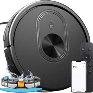 Robot Vacuum and Mop Combo, 3 in 1 Mopping Robotic Vacuum wi…