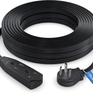 Maximm 25 feet cable/flat plug extension cable, multiple ou …