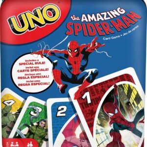 Mattel Games one The incredible Spider-Man card game in storage …