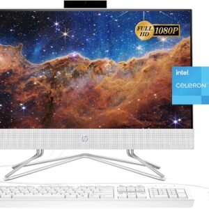 HP 2022 desktop all in one, 21.5 “FHD screen, Intel Celeron …
