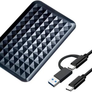 750GB Ultra Slim Portable Portable Hard Drive USB 3.1 Type C …