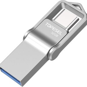 Topsel 32GB USB C Flash Dual USB 3.0 Flash Drive USB …
