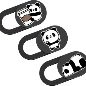 Portable chamber cover slide, Panda webcam covered, 0.02 inches cut …