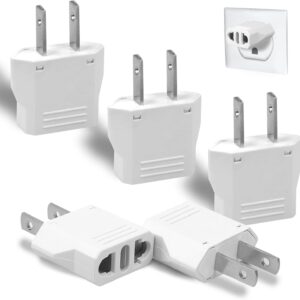 6 European plug adapter for the USA, small European trip to …