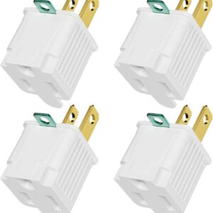 2 -pointed output adapter, polarized grounding …