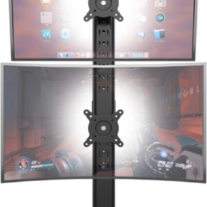 Dual monitor support – Lun Lun Free Vertical Pile Display …