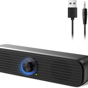 1MII computer speakers for desktop laptops tablet, USB Powere …