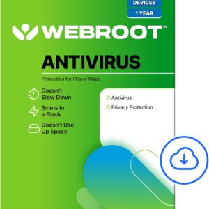 Webroot 2025 antivirus software | 3 device | 1 year download …