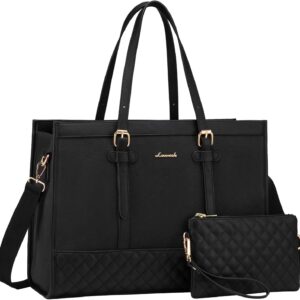 LOVOVOOK laptop bag for women of 15.6 inches canvas for tote b laptop …