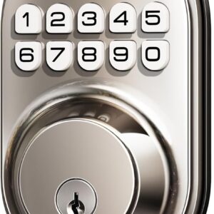 Lock of entrance door without key, Electronic Keyboard Deadbolt, K …