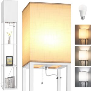 Dott arts lamp with shelves, floor lamps to live ro …