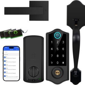 Harfo Footprints Footprint Smart Door Lock for the front door with handle …