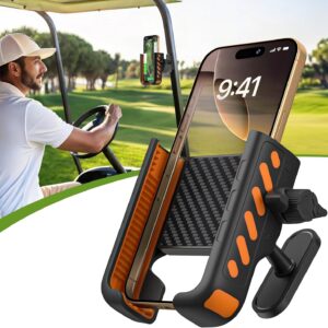 Magnetic Golf Carrito phone support – Mount of the Golf Carrito phone with …