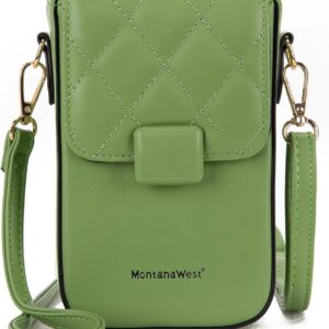 Montana West Small Crossbody Cell Phone P Course for Women RFID …