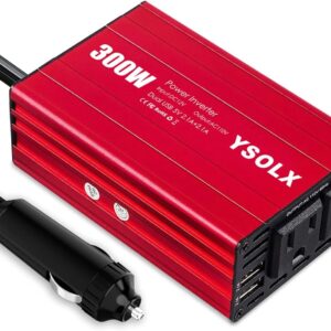 300W car feed inverter – CA dc 12V to 110V, 4.2A …