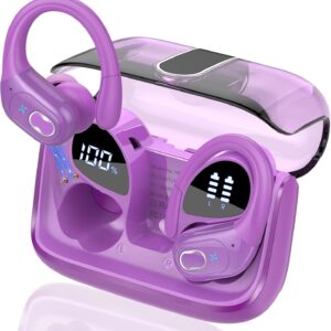 Wireless headphones 75 hours Bluetooth 5.4 Sport headphones, 2025 B …