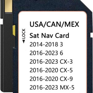 SD navigation card appropriate for CX-5 (2016-20), 3 (2016-18), …