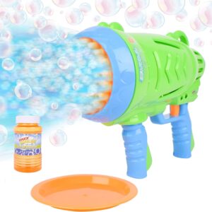 Maxx Bubbles The Bubble Barge automatic gun includes non -toxic …