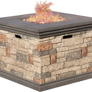 Christopher Knight Home | Crawford | Square outdoor propane …