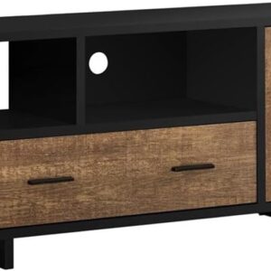 Monarch Specialties I Stand-48 L/Black claimed Wood-Look-T …