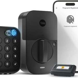 Yale Assure Lock 2 Touch Deadbolt, SMAR without black suede key …