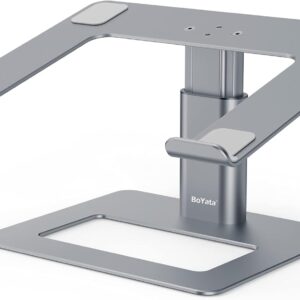 Boyata laptop support, adjustable ergonomic aluminum height CO …