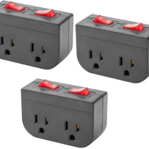 Earth outlet with off switch, double port electricity or …