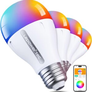 Smart bulbs, smart bulb compatible with Alexa/Google A …