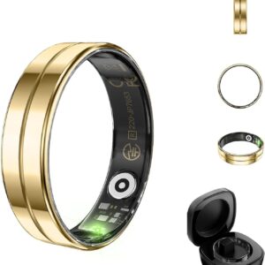 Smart ring for women men, fitness tracker with heart rate/bl …