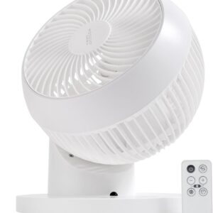 IRIS USA WOOZOO desk ban with remote, 360 ° oscillating table …