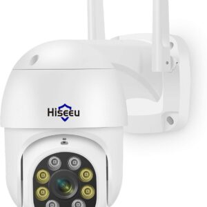 HISEEU 2K 3MP PTZ SECURITY CAMERA OUTDOOR, WIFI CAMERA, AUTO …