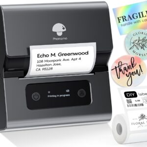 Phomemo M221 label manufacturer, new 3 -inch buher bluetooth therm …