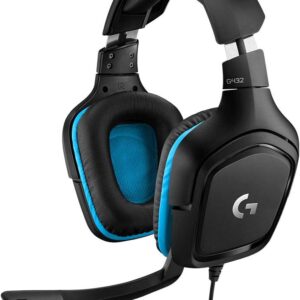Logitech G432 Game headphones with cable, 7.1 Wrapping sound, DTS …