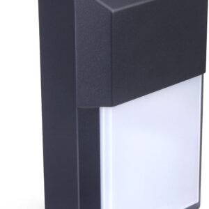 Illuminated outdoor LED wall lantern, porch wall appliques …