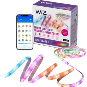 Wiz Connected 16.4 Ft Led Light Strip – Multicolor Flowing L …